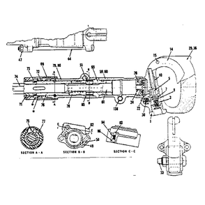 Unit Parts Diagram and Parts List for CP-9HANDRIL  Chicago Pneumatic Drill